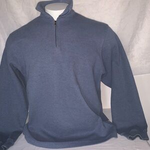 Natural Issue Blue quarter zip sweater sweaterweather size medium